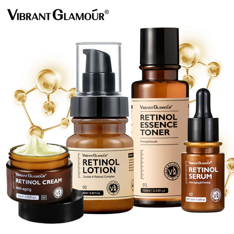 Coffret Retinol Anti-Âge VIBRANT GLAMOUR Kahi™