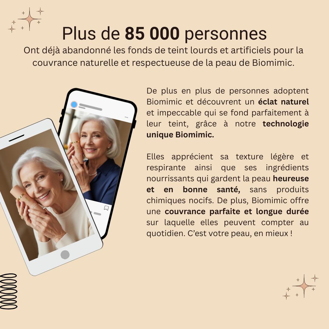 Fond de Teint biomimic 4-en-1