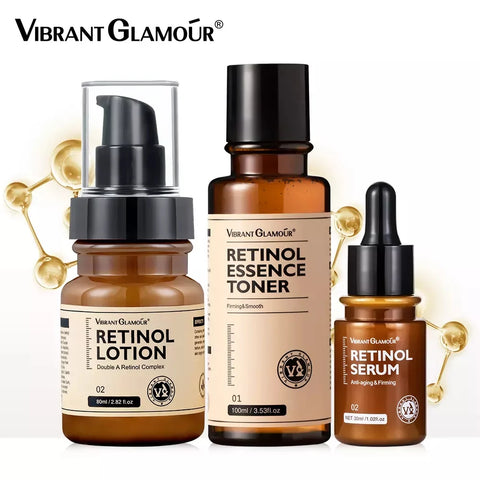 Coffret Retinol Anti-Âge VIBRANT GLAMOUR Kahi™