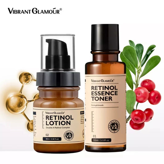 Coffret Retinol Anti-Âge VIBRANT GLAMOUR Kahi™